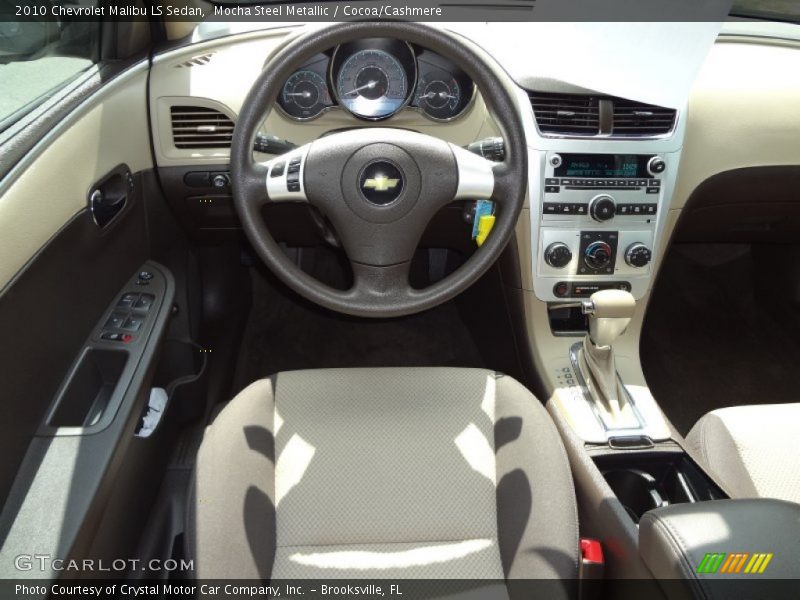 Mocha Steel Metallic / Cocoa/Cashmere 2010 Chevrolet Malibu LS Sedan