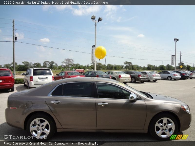 Mocha Steel Metallic / Cocoa/Cashmere 2010 Chevrolet Malibu LS Sedan