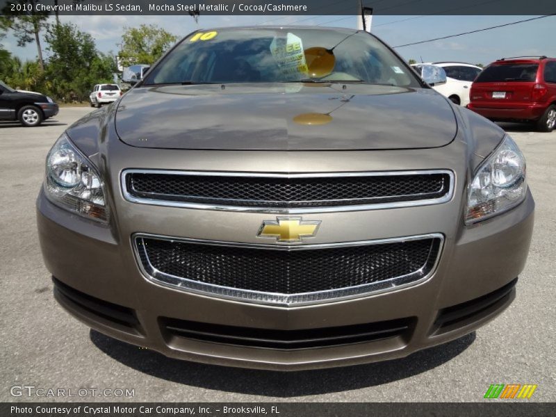 Mocha Steel Metallic / Cocoa/Cashmere 2010 Chevrolet Malibu LS Sedan