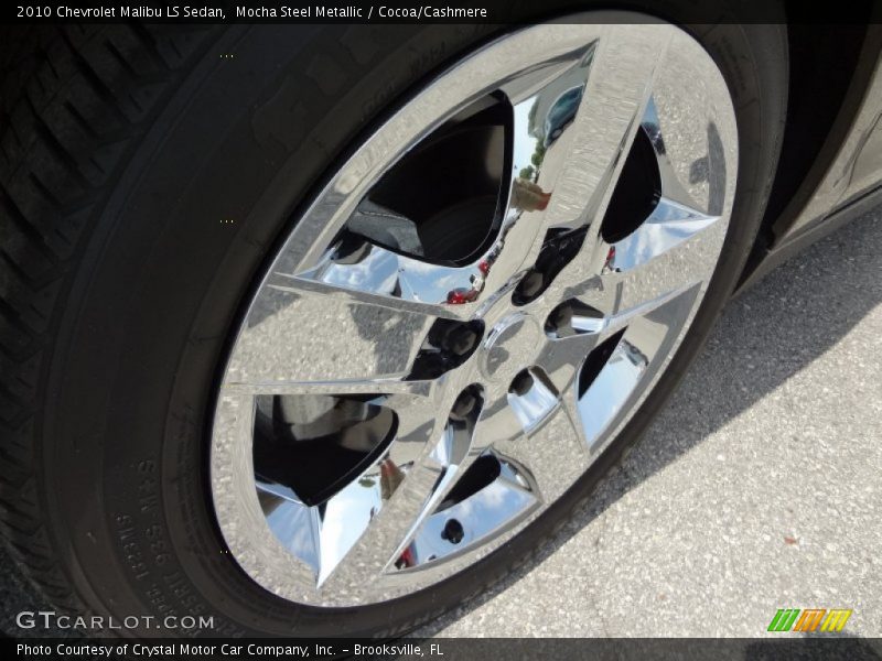 Mocha Steel Metallic / Cocoa/Cashmere 2010 Chevrolet Malibu LS Sedan
