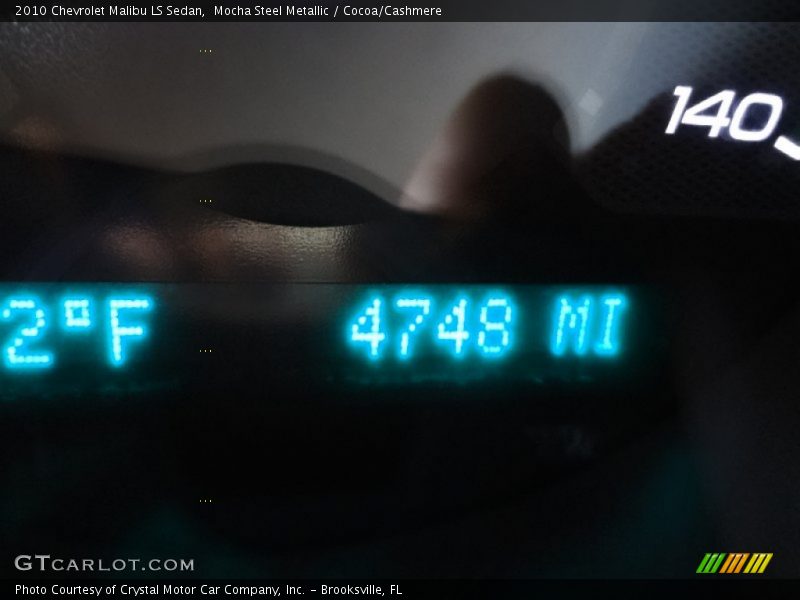 Mocha Steel Metallic / Cocoa/Cashmere 2010 Chevrolet Malibu LS Sedan