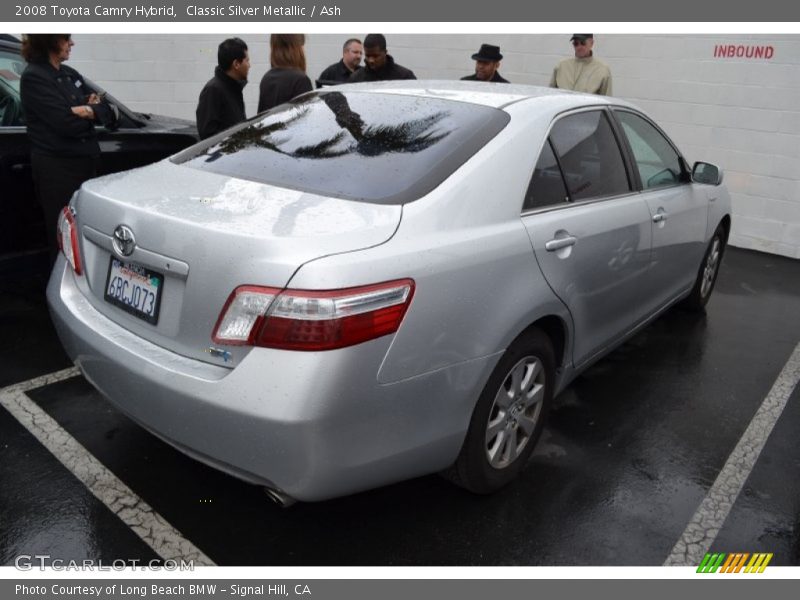 Classic Silver Metallic / Ash 2008 Toyota Camry Hybrid