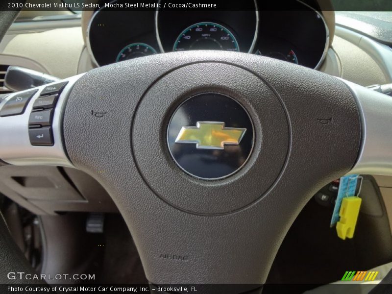 Mocha Steel Metallic / Cocoa/Cashmere 2010 Chevrolet Malibu LS Sedan