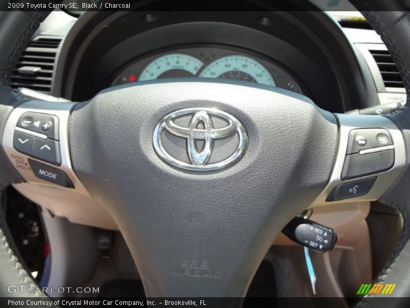 Black / Charcoal 2009 Toyota Camry SE