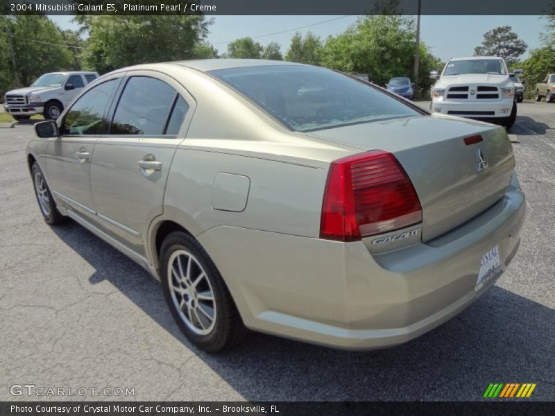 Platinum Pearl / Creme 2004 Mitsubishi Galant ES