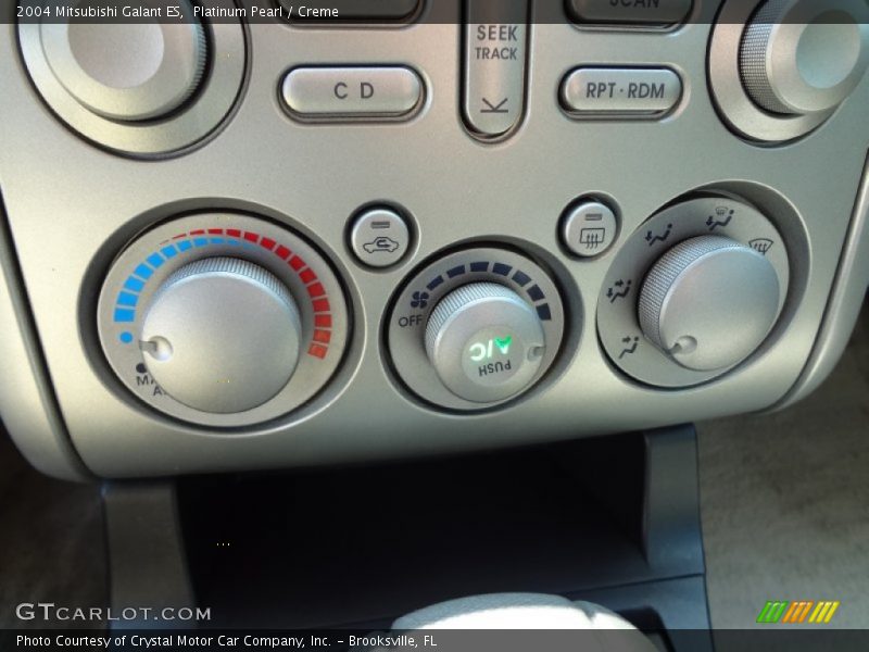 Controls of 2004 Galant ES