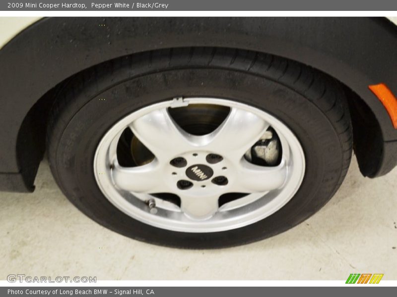 Pepper White / Black/Grey 2009 Mini Cooper Hardtop