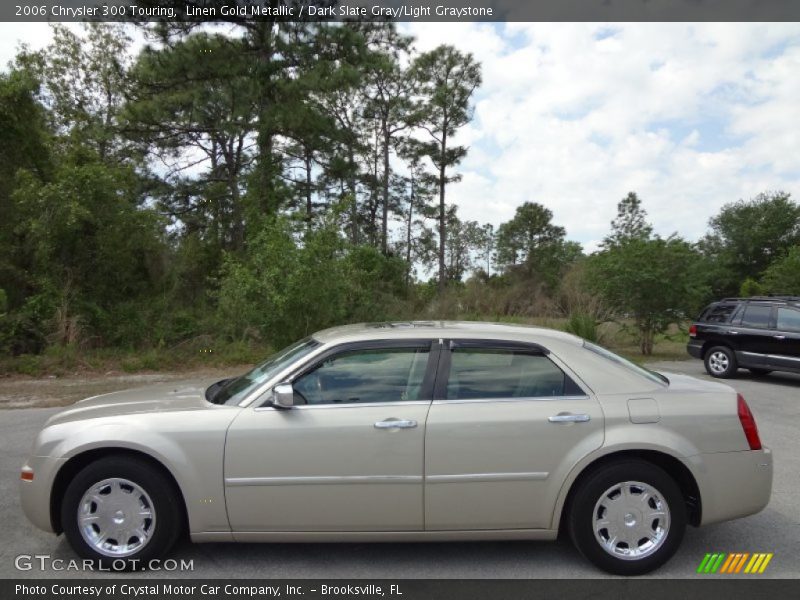 Linen Gold Metallic / Dark Slate Gray/Light Graystone 2006 Chrysler 300 Touring
