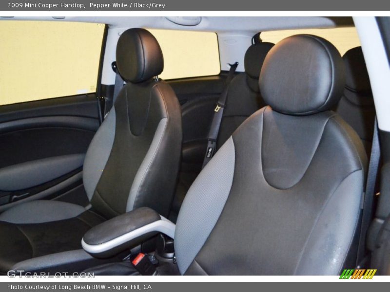 Pepper White / Black/Grey 2009 Mini Cooper Hardtop