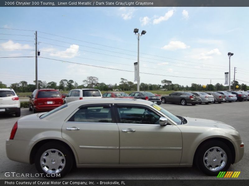 Linen Gold Metallic / Dark Slate Gray/Light Graystone 2006 Chrysler 300 Touring