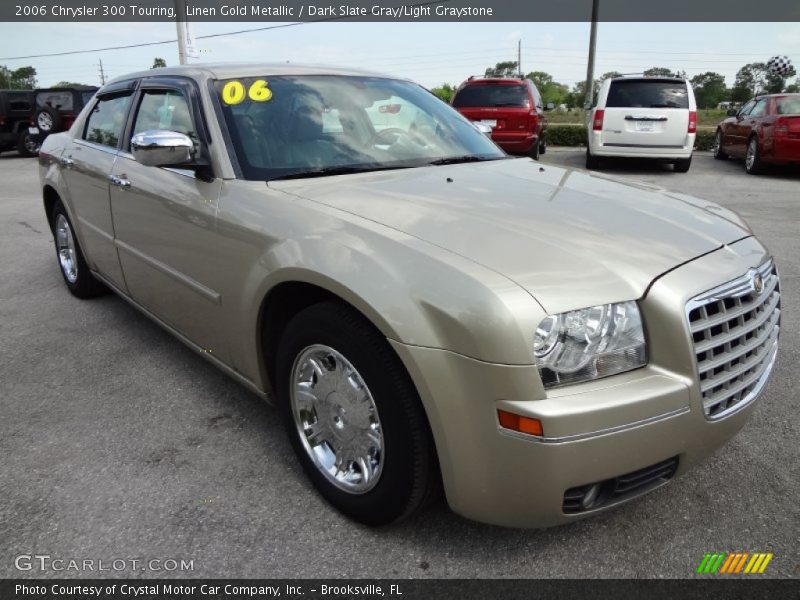 Linen Gold Metallic / Dark Slate Gray/Light Graystone 2006 Chrysler 300 Touring