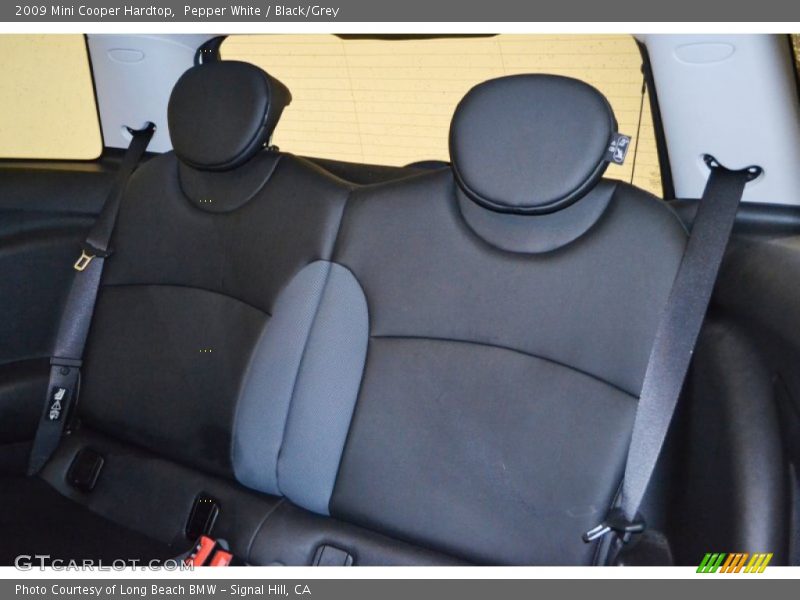 Pepper White / Black/Grey 2009 Mini Cooper Hardtop