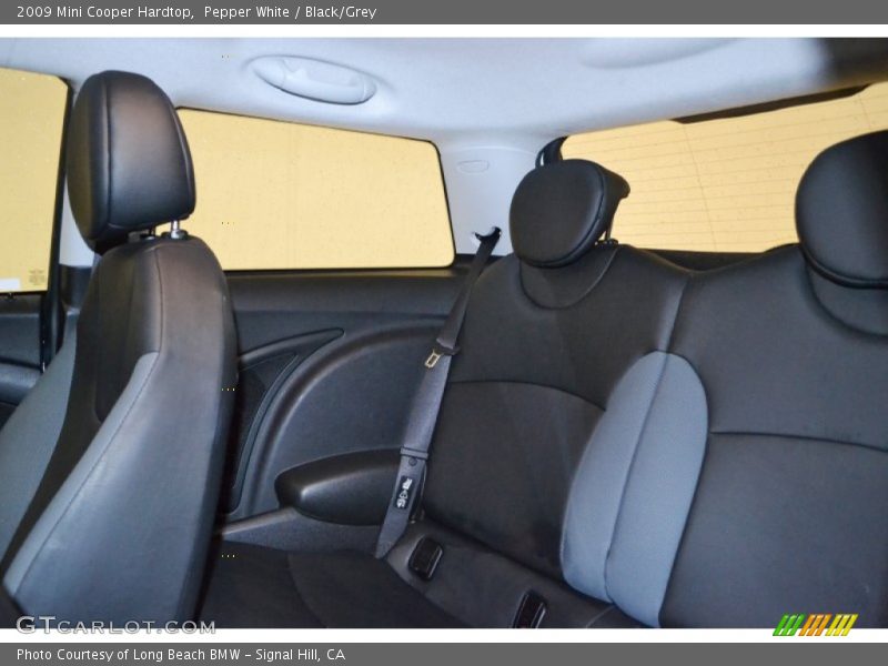 Pepper White / Black/Grey 2009 Mini Cooper Hardtop
