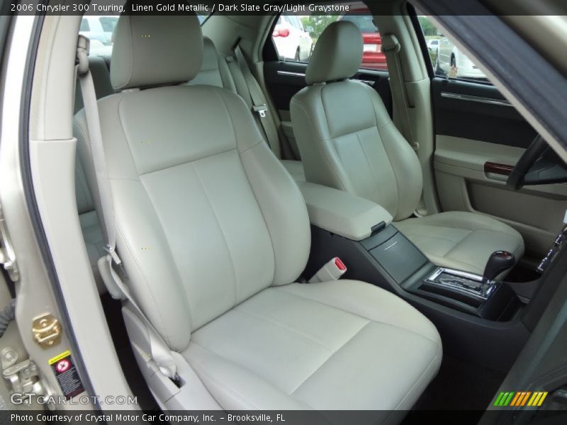Linen Gold Metallic / Dark Slate Gray/Light Graystone 2006 Chrysler 300 Touring