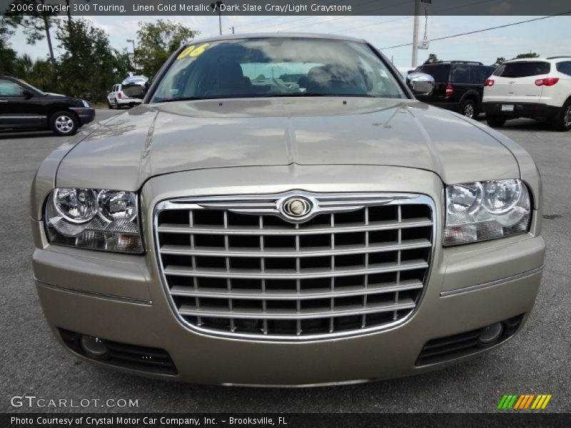 Linen Gold Metallic / Dark Slate Gray/Light Graystone 2006 Chrysler 300 Touring