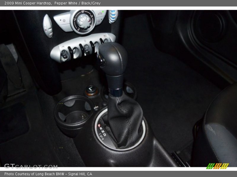 Pepper White / Black/Grey 2009 Mini Cooper Hardtop