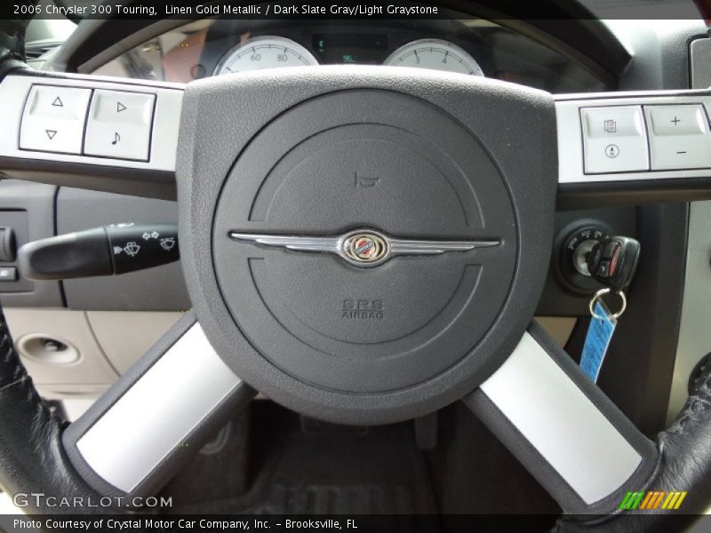Linen Gold Metallic / Dark Slate Gray/Light Graystone 2006 Chrysler 300 Touring