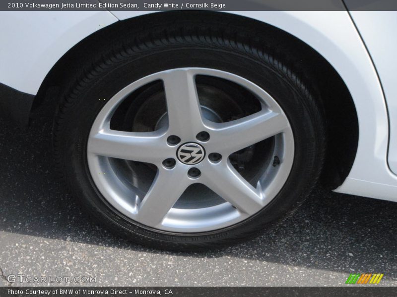 Candy White / Cornsilk Beige 2010 Volkswagen Jetta Limited Edition Sedan