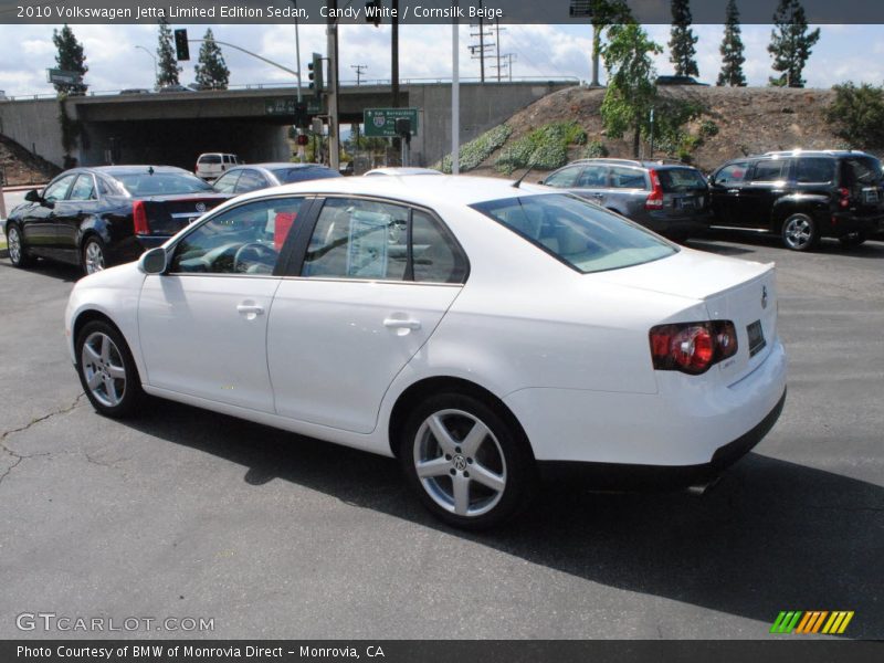 Candy White / Cornsilk Beige 2010 Volkswagen Jetta Limited Edition Sedan