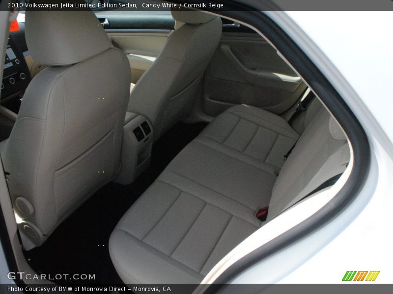 Candy White / Cornsilk Beige 2010 Volkswagen Jetta Limited Edition Sedan