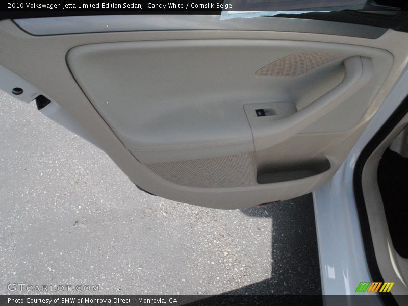 Candy White / Cornsilk Beige 2010 Volkswagen Jetta Limited Edition Sedan