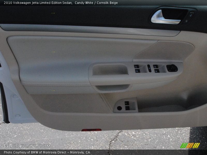 Candy White / Cornsilk Beige 2010 Volkswagen Jetta Limited Edition Sedan
