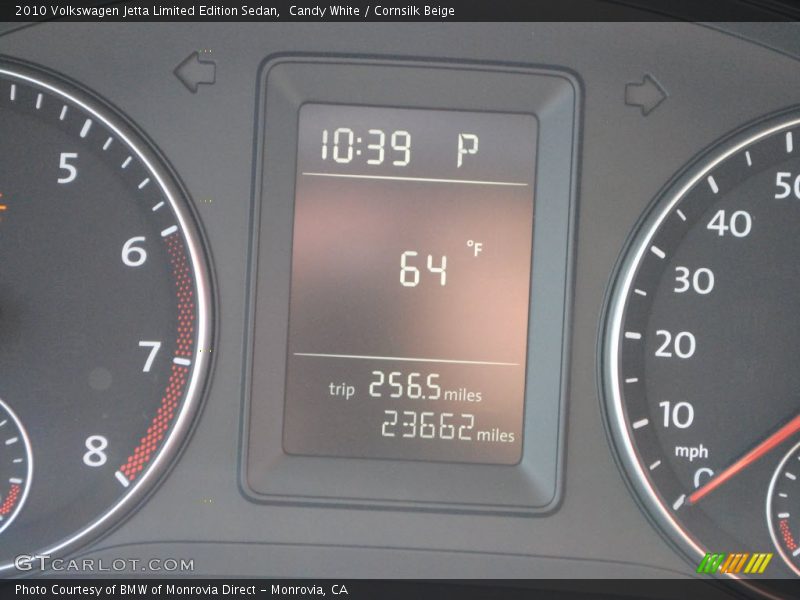 Candy White / Cornsilk Beige 2010 Volkswagen Jetta Limited Edition Sedan