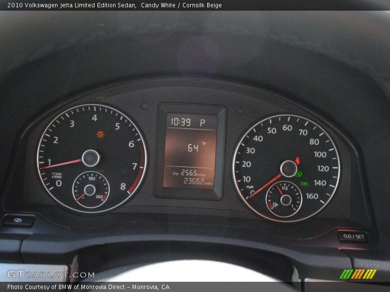 Candy White / Cornsilk Beige 2010 Volkswagen Jetta Limited Edition Sedan