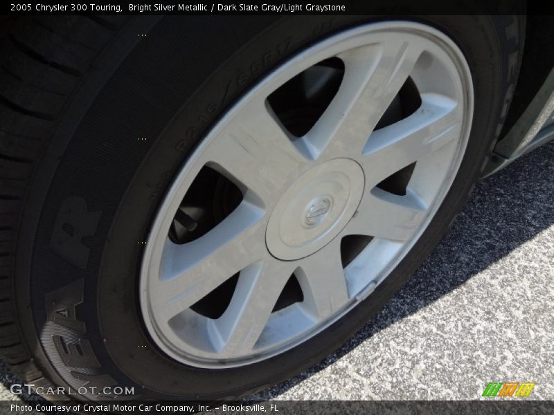Bright Silver Metallic / Dark Slate Gray/Light Graystone 2005 Chrysler 300 Touring