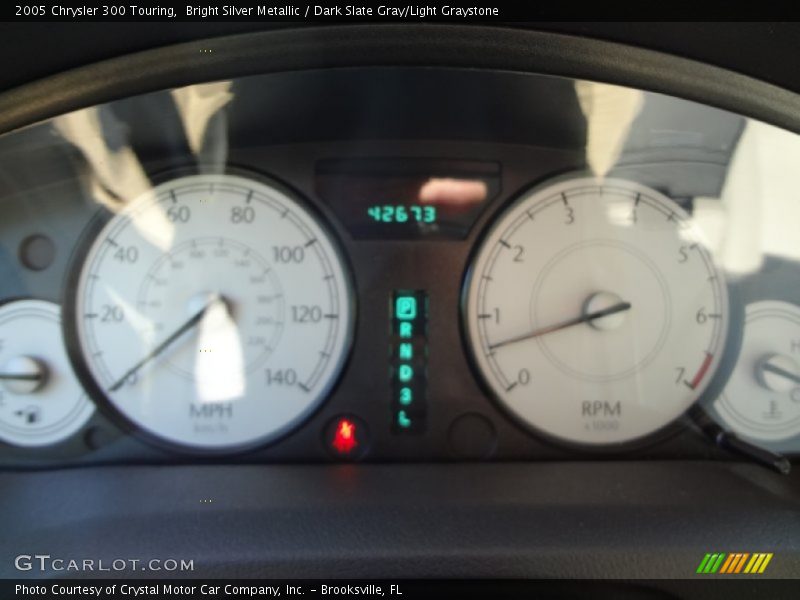 Bright Silver Metallic / Dark Slate Gray/Light Graystone 2005 Chrysler 300 Touring