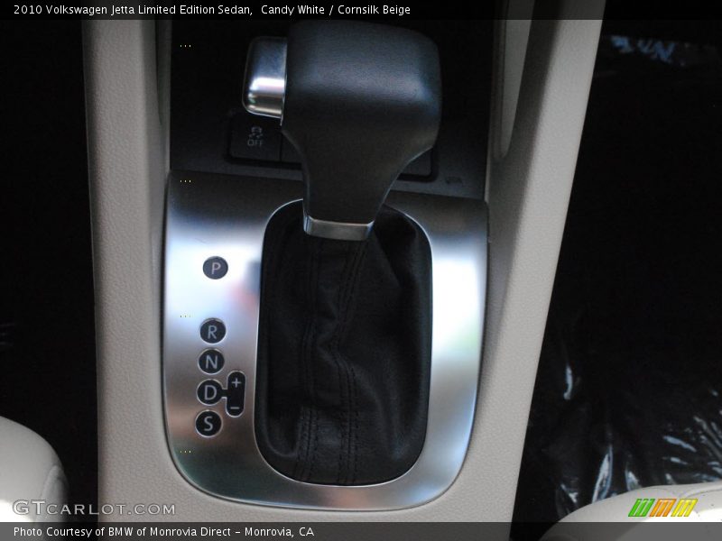  2010 Jetta Limited Edition Sedan 6 Speed Tiptronic Automatic Shifter