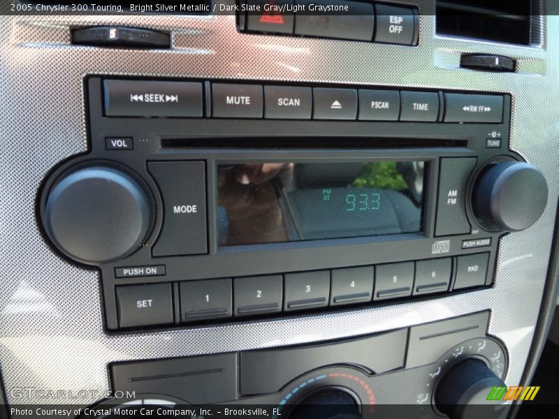 Bright Silver Metallic / Dark Slate Gray/Light Graystone 2005 Chrysler 300 Touring