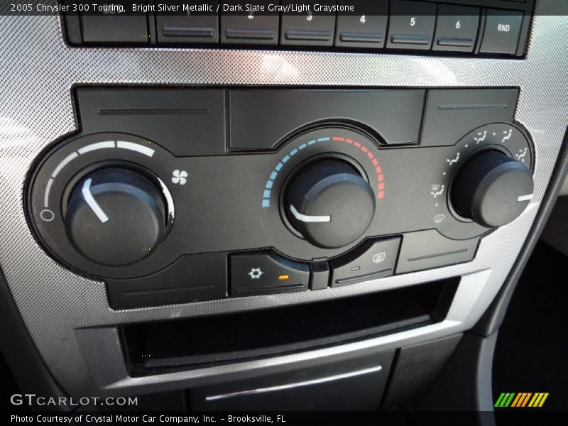 Bright Silver Metallic / Dark Slate Gray/Light Graystone 2005 Chrysler 300 Touring