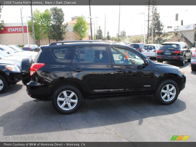 Black / Dark Charcoal 2008 Toyota RAV4 Limited