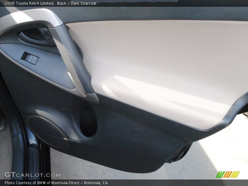 Black / Dark Charcoal 2008 Toyota RAV4 Limited