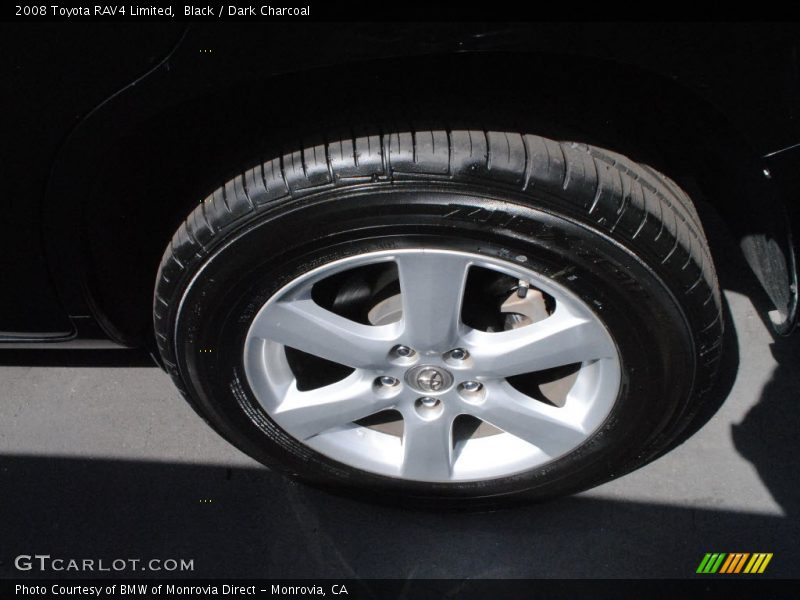 Black / Dark Charcoal 2008 Toyota RAV4 Limited