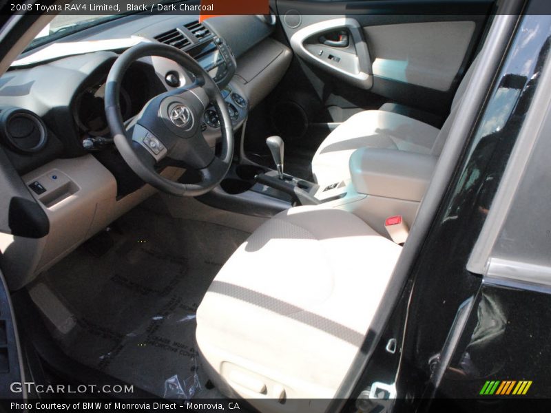 Black / Dark Charcoal 2008 Toyota RAV4 Limited
