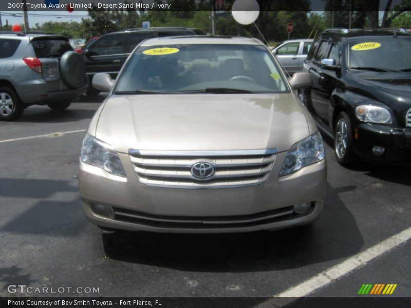 Desert Sand Mica / Ivory 2007 Toyota Avalon Limited
