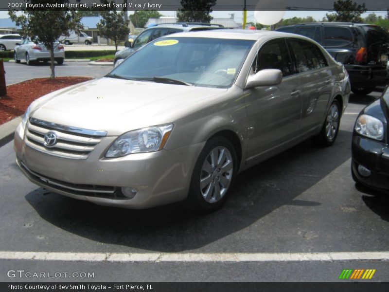 Desert Sand Mica / Ivory 2007 Toyota Avalon Limited