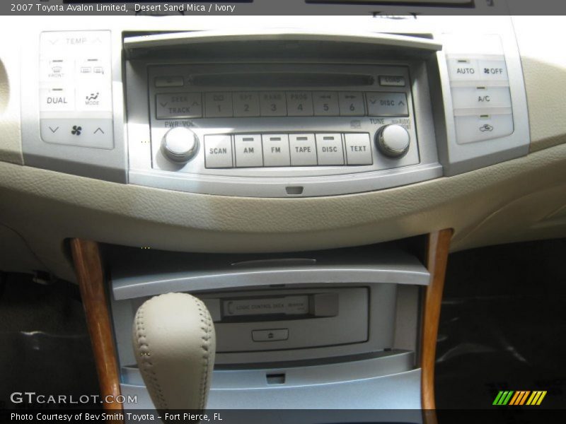 Desert Sand Mica / Ivory 2007 Toyota Avalon Limited