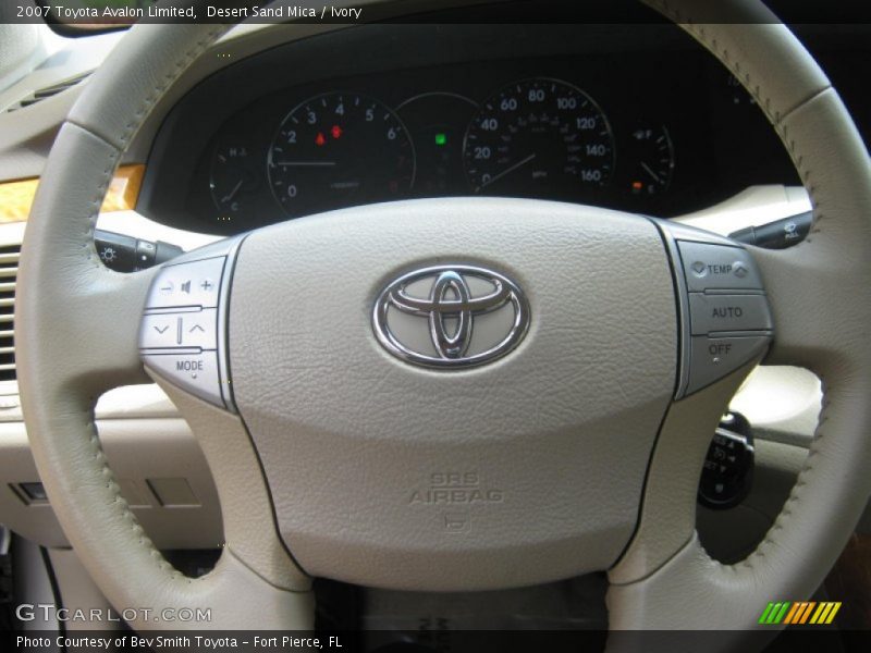 Desert Sand Mica / Ivory 2007 Toyota Avalon Limited