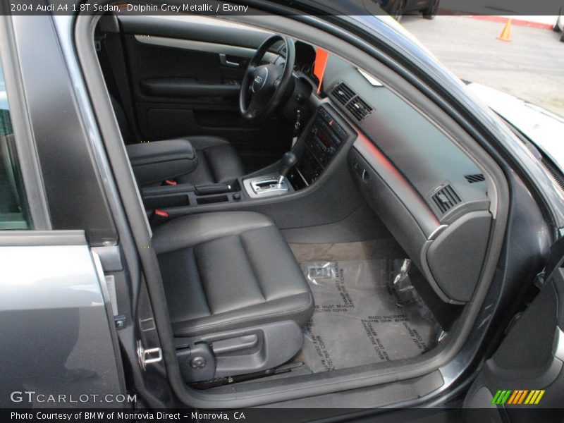 Dolphin Grey Metallic / Ebony 2004 Audi A4 1.8T Sedan