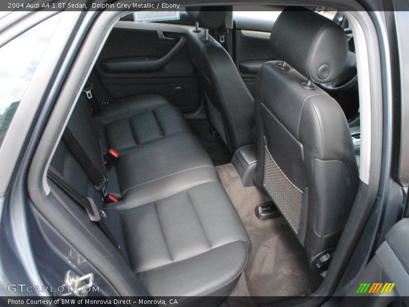 Dolphin Grey Metallic / Ebony 2004 Audi A4 1.8T Sedan
