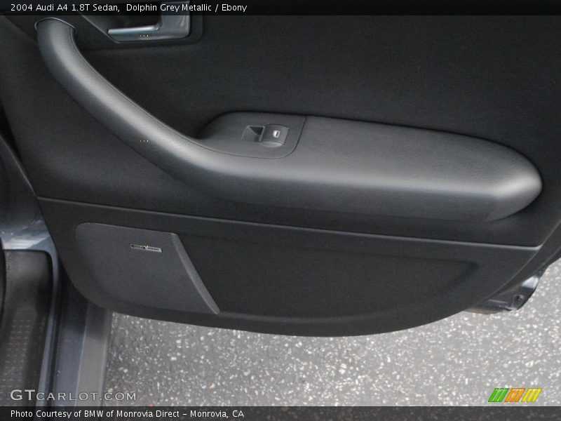 Dolphin Grey Metallic / Ebony 2004 Audi A4 1.8T Sedan