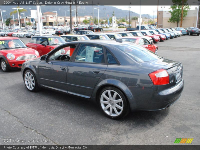 Dolphin Grey Metallic / Ebony 2004 Audi A4 1.8T Sedan