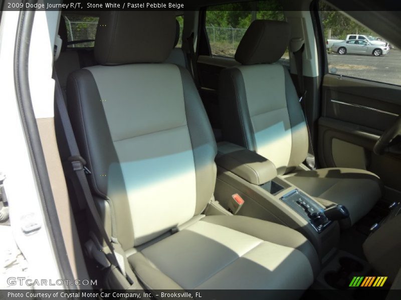 Stone White / Pastel Pebble Beige 2009 Dodge Journey R/T
