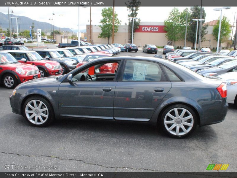 Dolphin Grey Metallic / Ebony 2004 Audi A4 1.8T Sedan