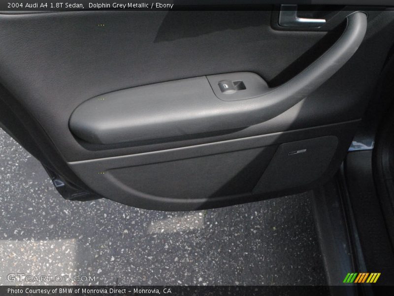 Dolphin Grey Metallic / Ebony 2004 Audi A4 1.8T Sedan