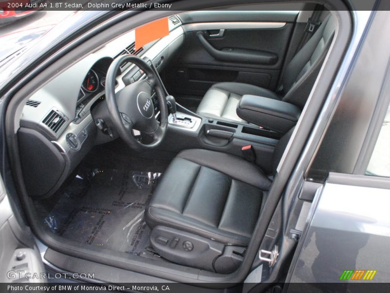Dolphin Grey Metallic / Ebony 2004 Audi A4 1.8T Sedan