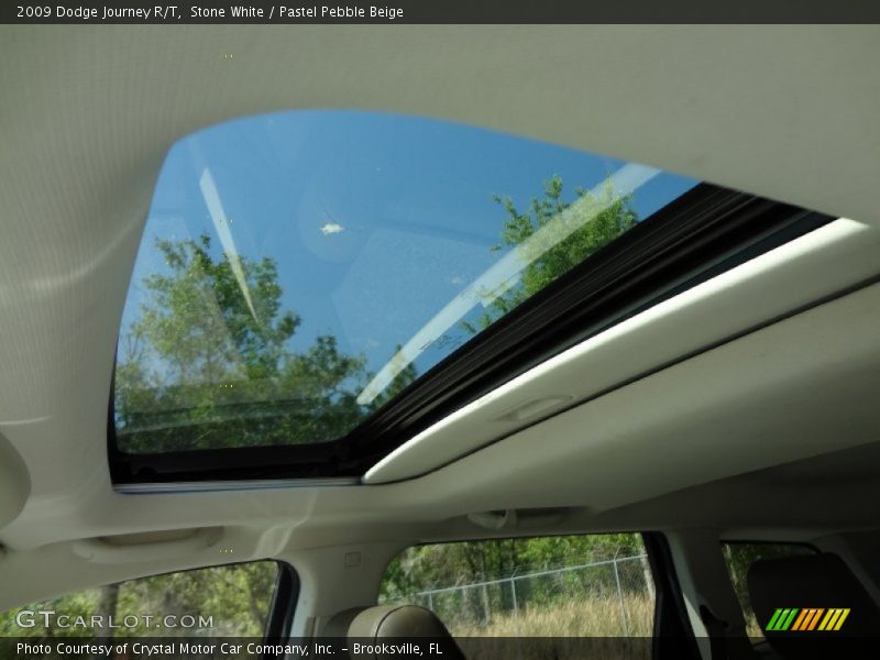 Stone White / Pastel Pebble Beige 2009 Dodge Journey R/T
